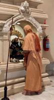 Jalabhisheka and Shodashopachara Puja by HH Swamiji on Samaradhana Divasa of HH Shrimat Pandurangashram Swamiji. SCM-Karla.(16 June 2026)